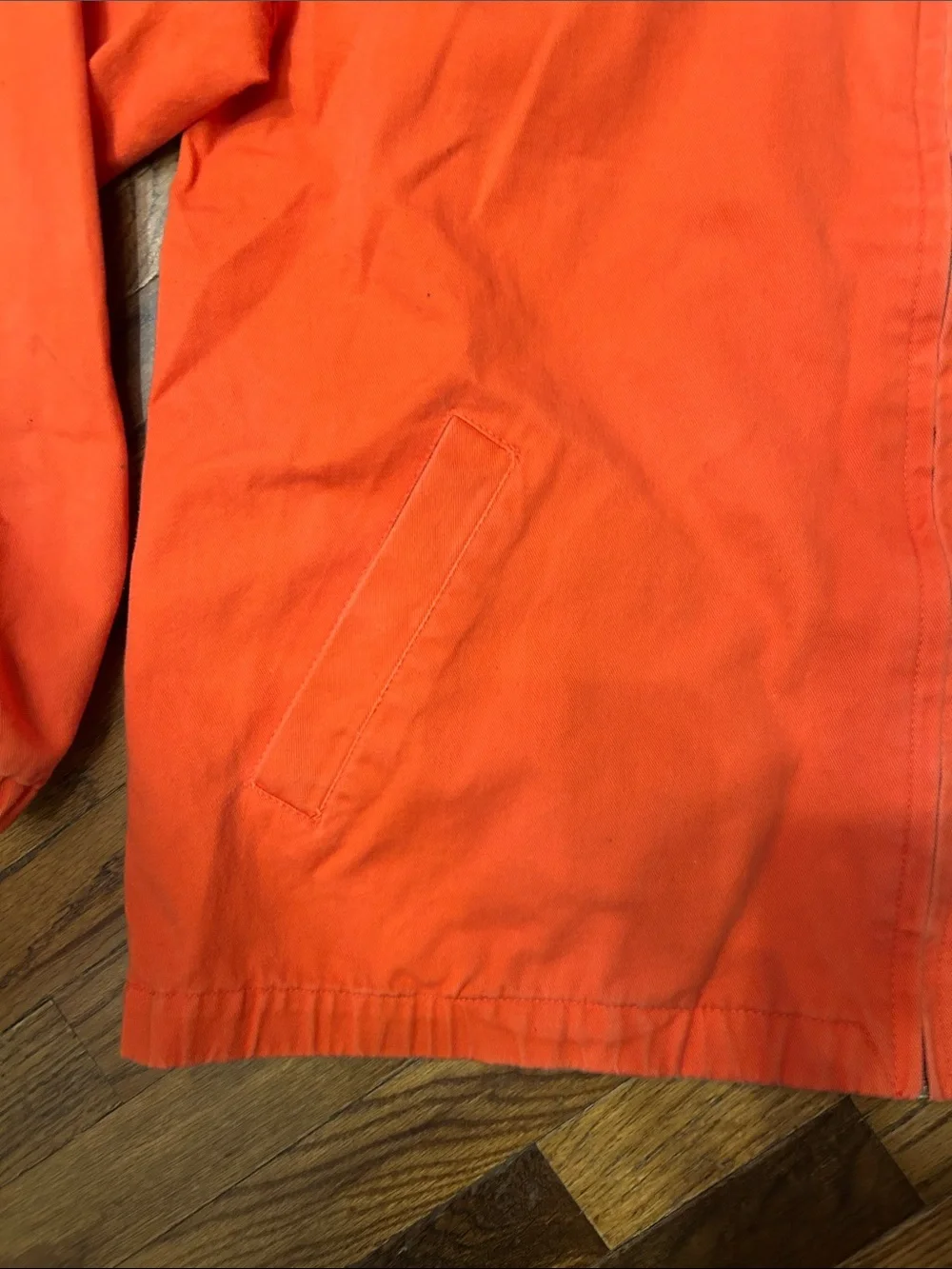 J. Crew Harrington Orange Men’s Jacket. Size M